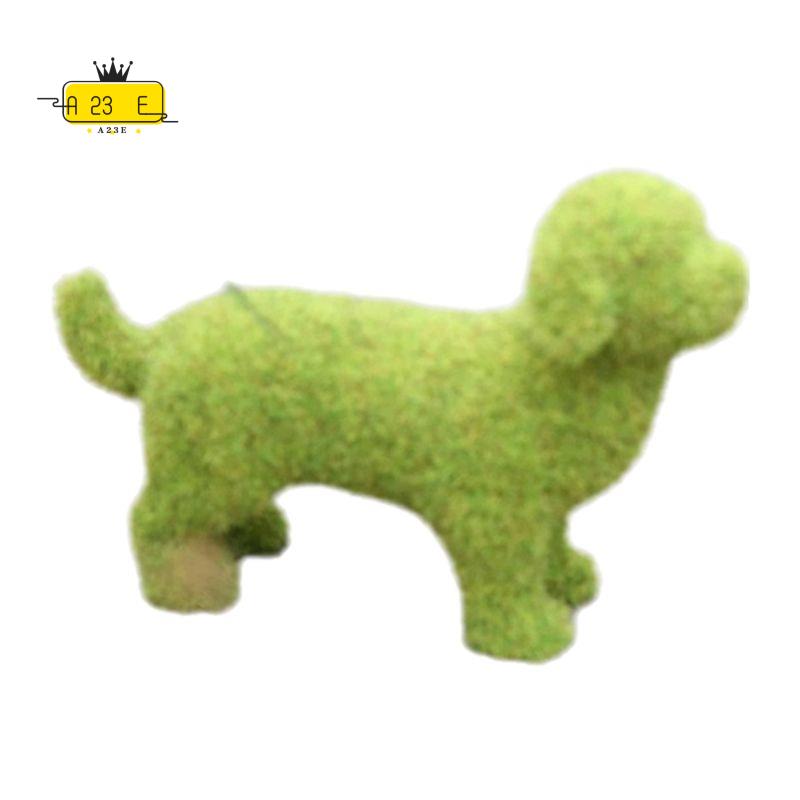 Photography Simulator - A23E-Simulation Flocking Dog Sculpture Animal Ornaments