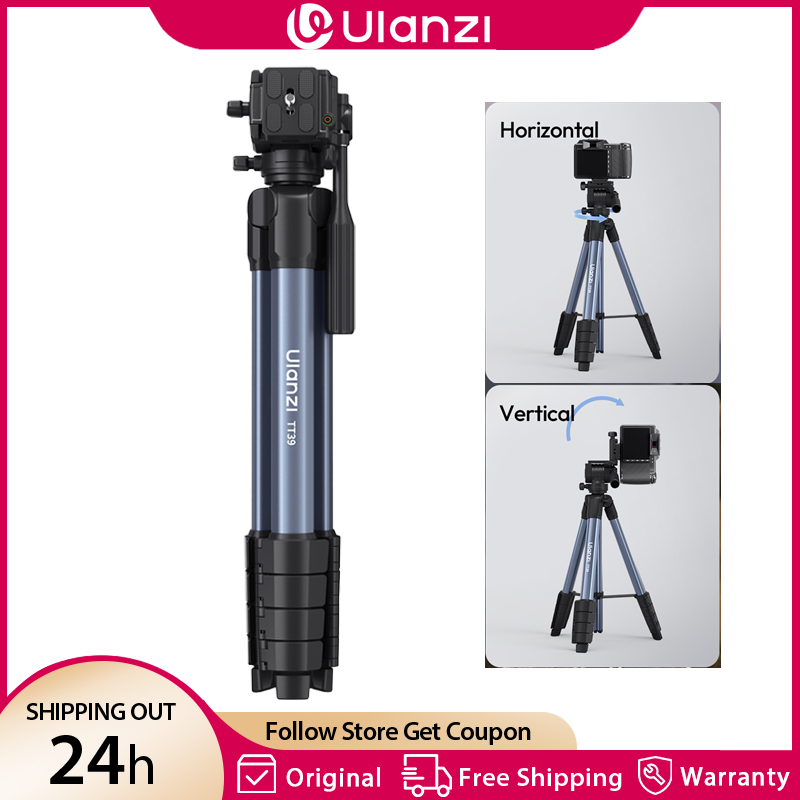 Camera Tripod Carbon - Ulanzi TT39 1.55M Video Camera Tripod