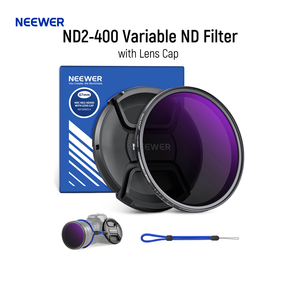Nd Filter Set - NEEWER 67mm ND2-400 Variable ND Filter