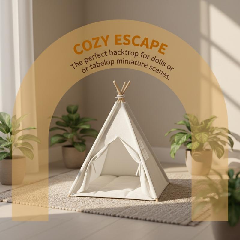Photography Simulator - [JN] 1:12 Scale Camping Tent Model