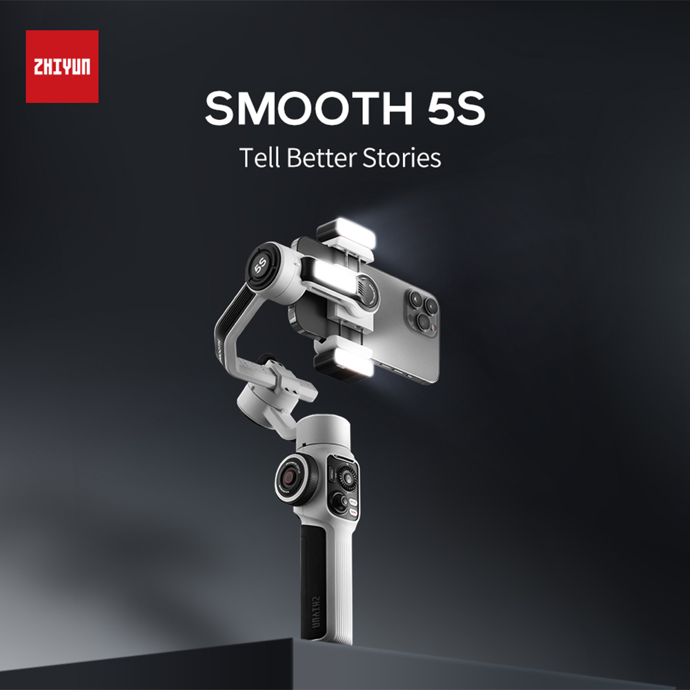 Zhiyun Smooth 5S Combo 3-Axis  - Handheld Stabilizer Gimbal ulasan dan harga