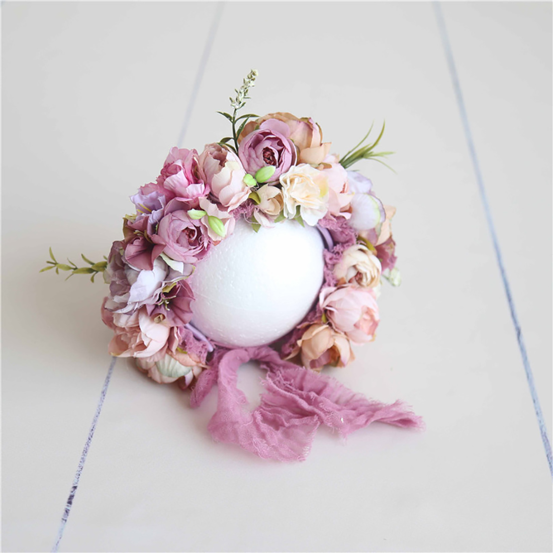 Baby Girl Floral Bonnet Newbor - Photography Simulator ulasan dan harga