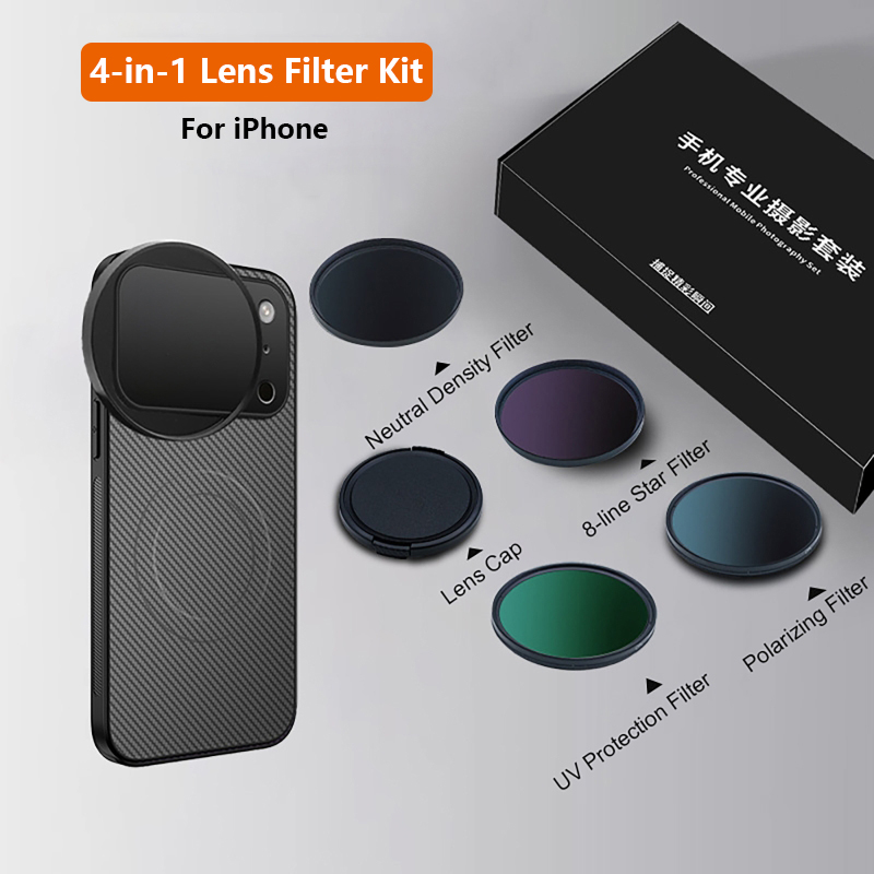 4 in 1 Lens 58mm Mobile Phone  - Nd Filter Set ulasan dan harga
