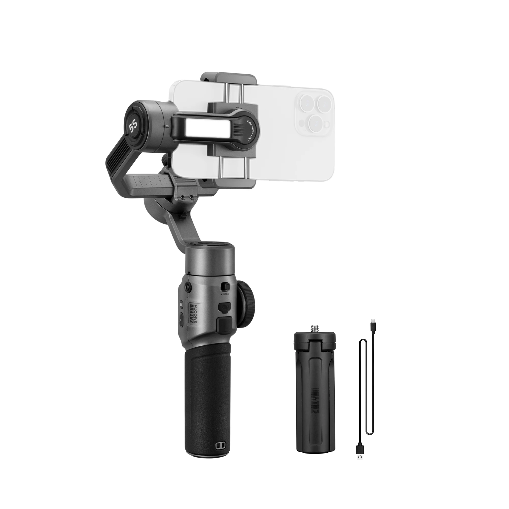 NEW Zhiyun Smooth 5s 3-Axis Ha - Handheld Stabilizer Gimbal ulasan dan harga