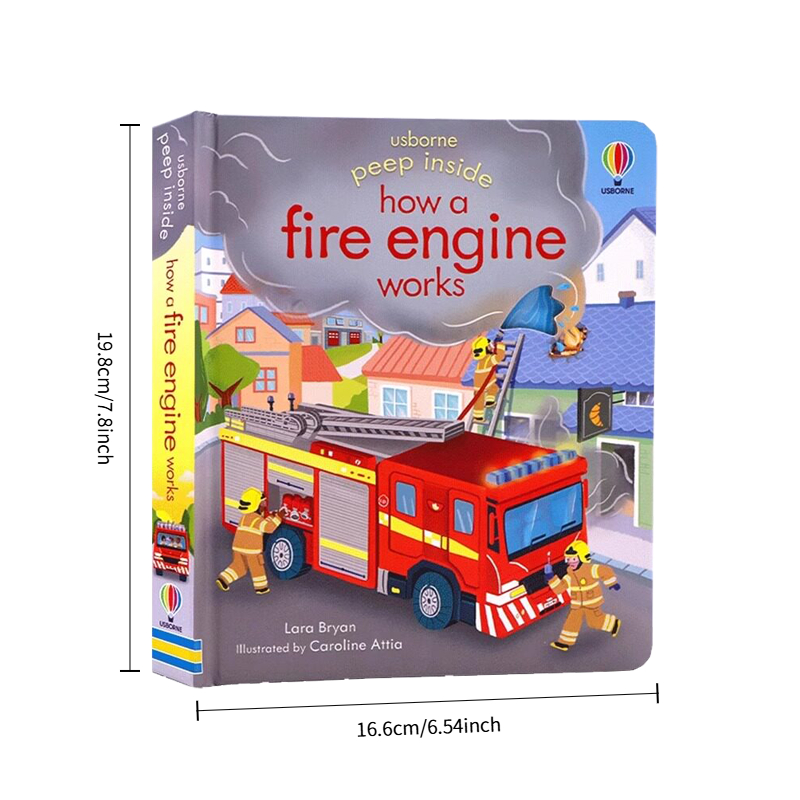 Usborne Peep Inside: How a Fir - Photography Job ulasan dan harga
