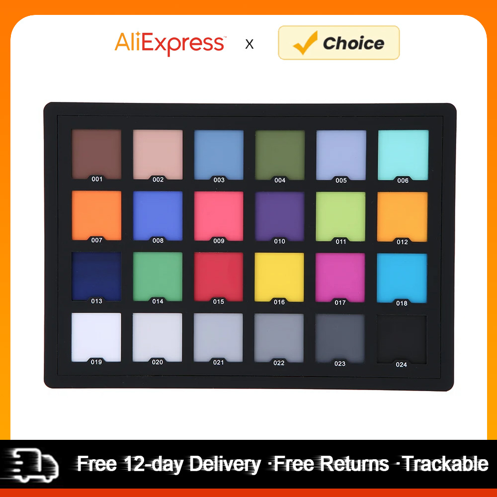 Professional 24 Color Card Tes - Photography Quiz ulasan dan harga