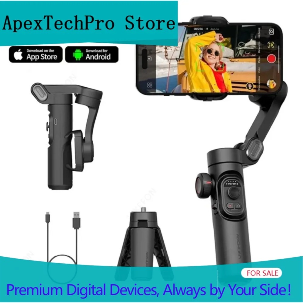 ApexTP#Folding Handheld Gimbal - Handheld Stabilizer Gimbal ulasan dan harga