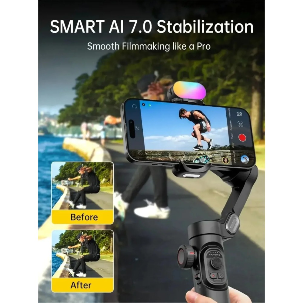ApexTP#Folding Handheld Gimbal - Handheld Stabilizer Gimbal ulasan dan harga
