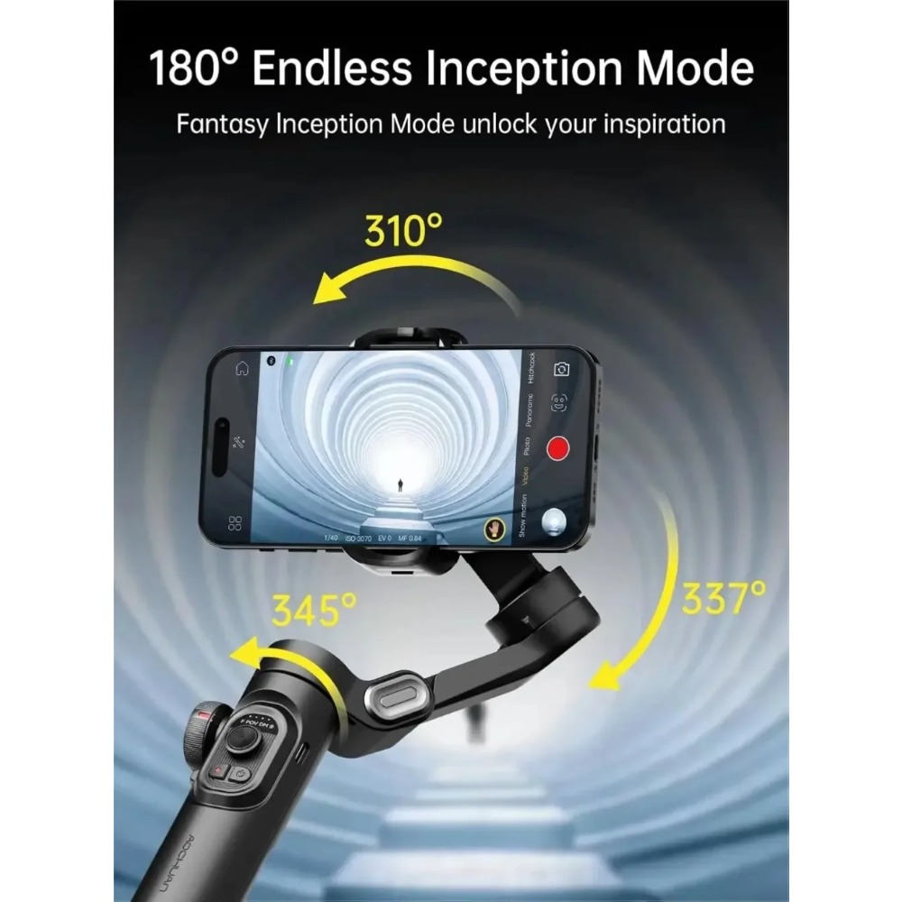 ApexTP#Folding Handheld Gimbal - Handheld Stabilizer Gimbal ulasan dan harga