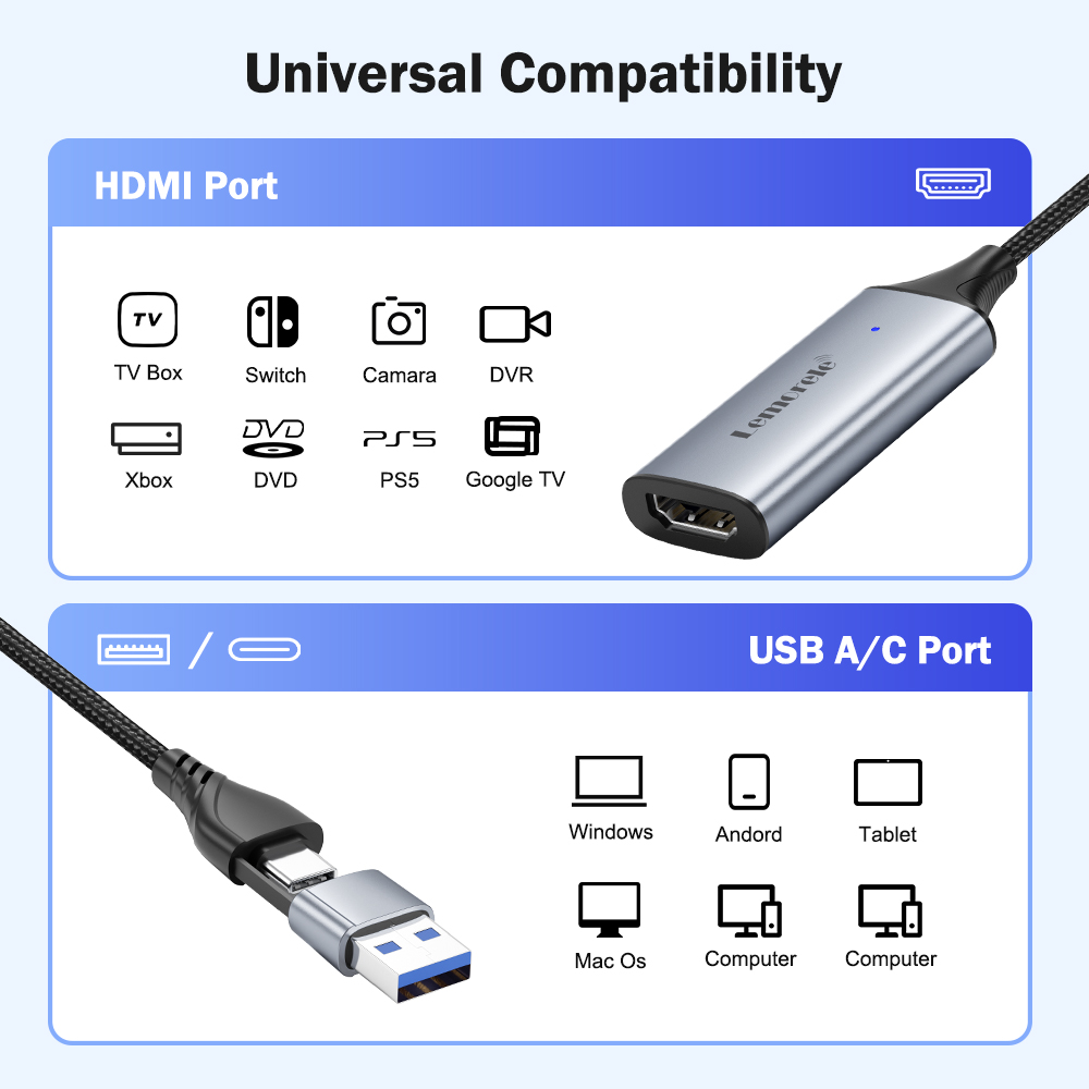 Lemorele USB 2.0 Video Capture - Photography With Mobile ulasan dan harga