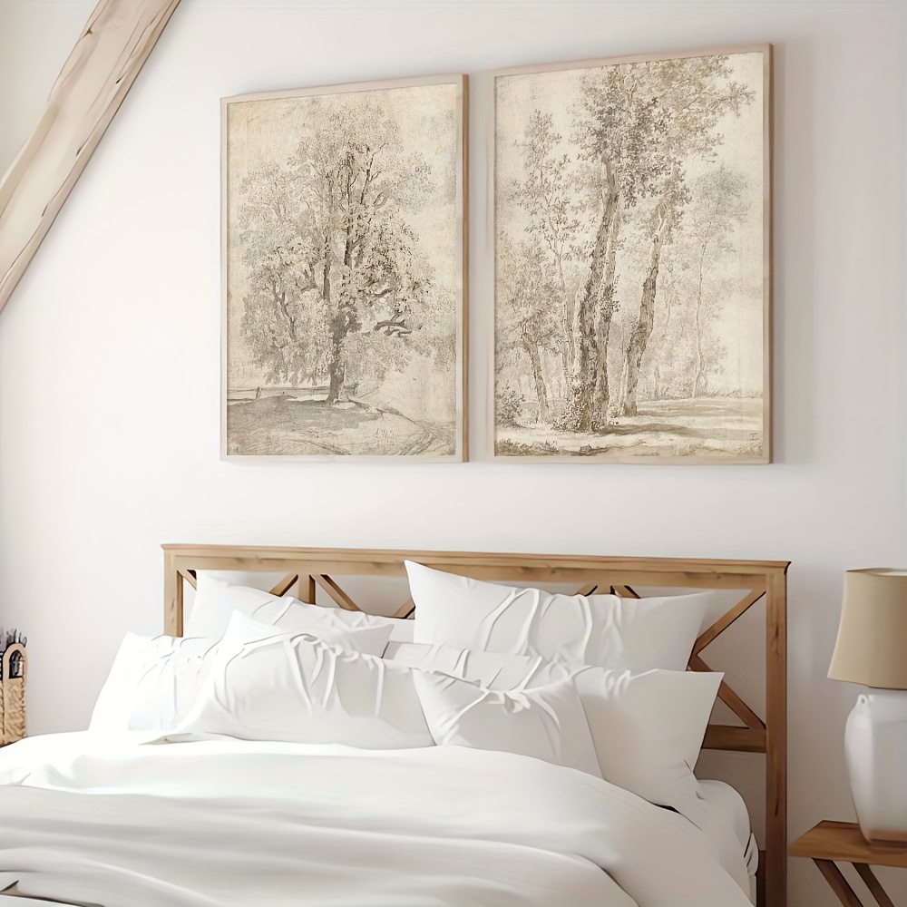 2D/Flat Set of 2 Unframed Beig - Photography Job ulasan dan harga