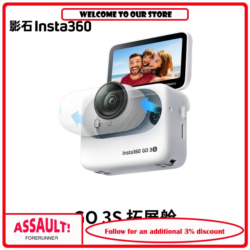 Shadow Stone Insta360 GO 3S Ex - Insta360 Camera Go 3 ulasan dan harga
