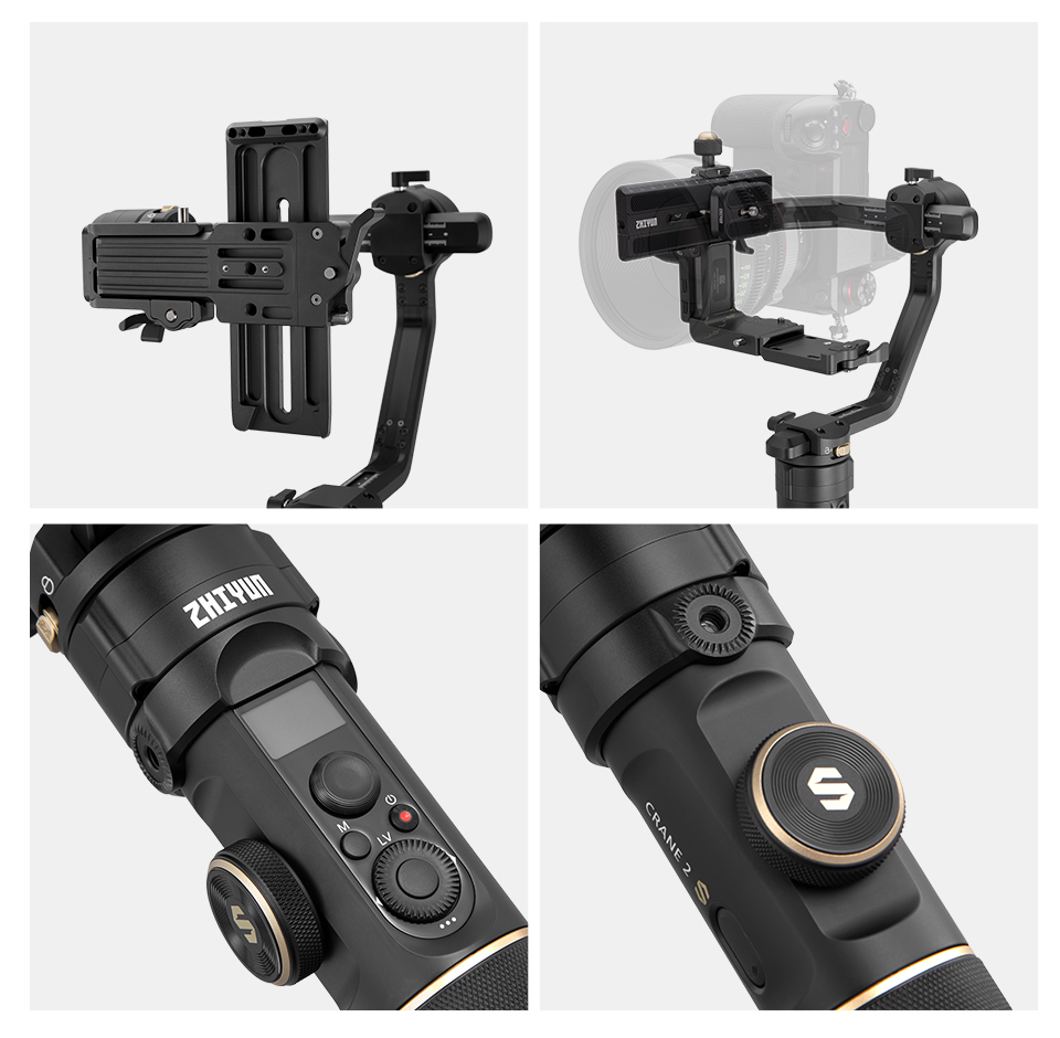 Zhiyun Crane 2S 3-Axis Handhel - Handheld Stabilizer Gimbal ulasan dan harga
