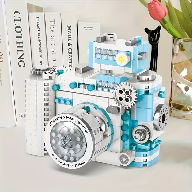 DIY Retro Building Block Camer - Photography Simulator ulasan dan harga