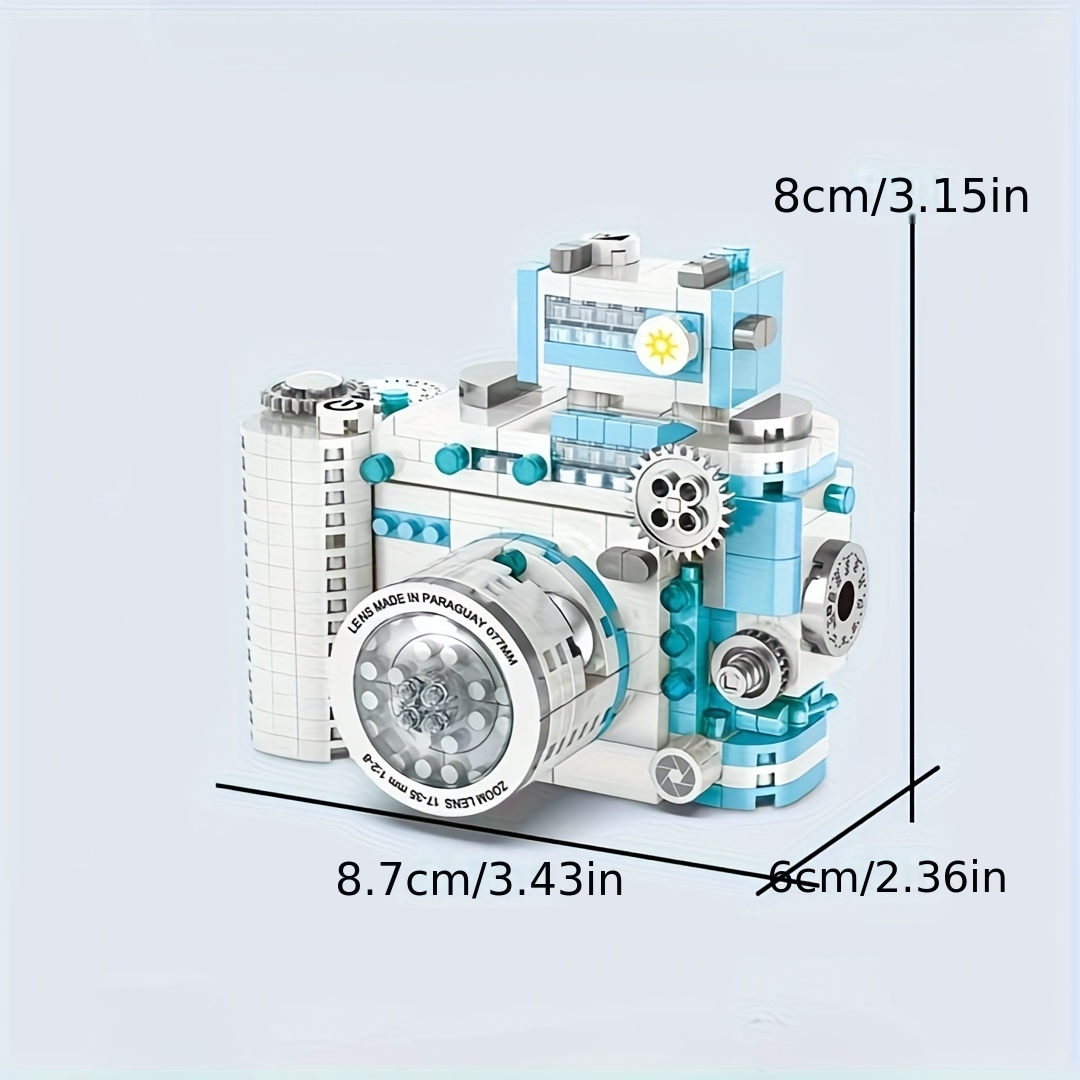 DIY Retro Building Block Camer - Photography Simulator ulasan dan harga