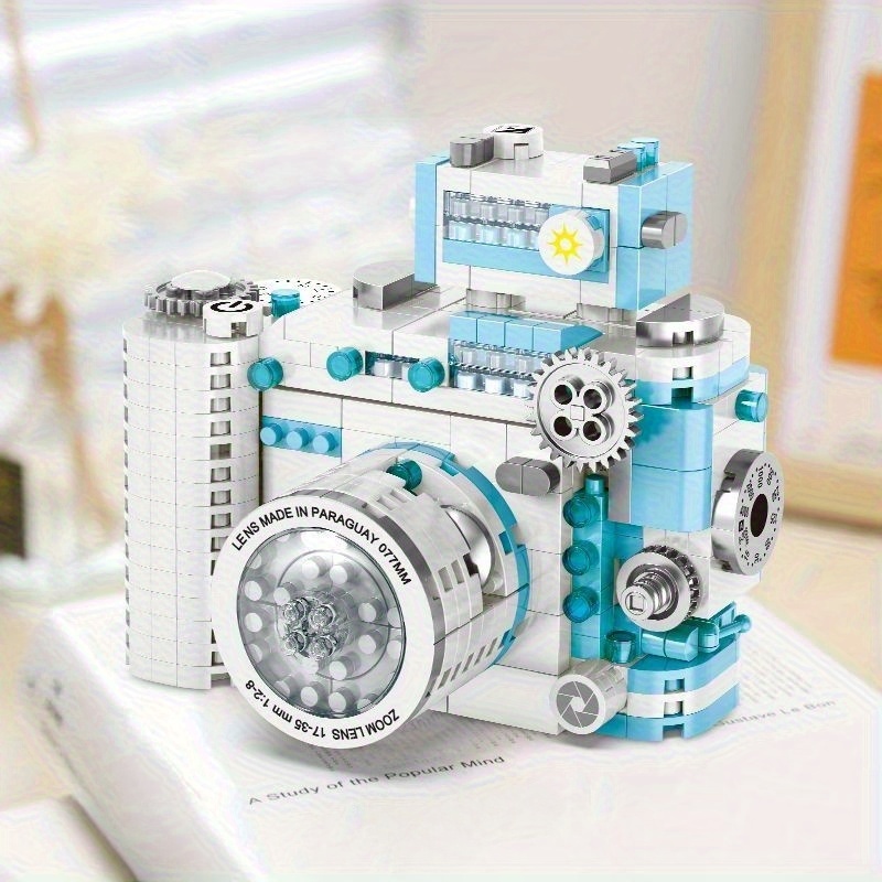 DIY Retro Building Block Camer - Photography Simulator ulasan dan harga