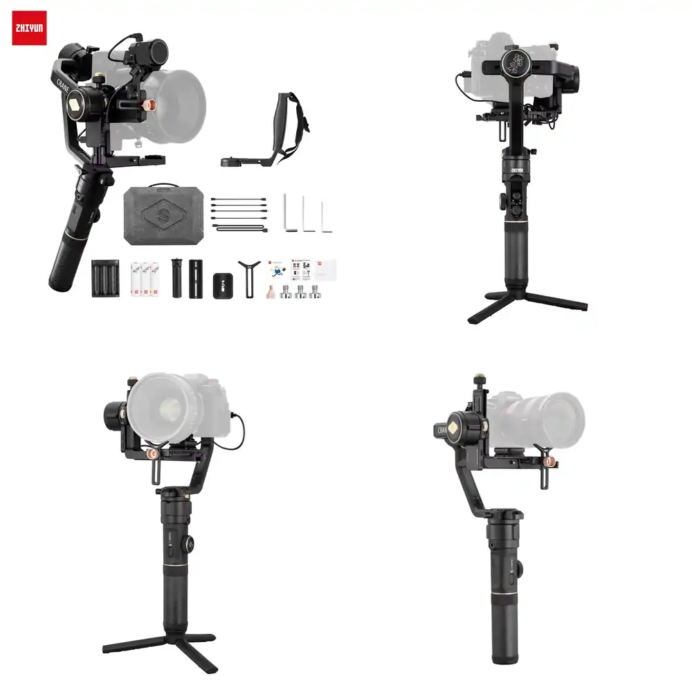 Zhiyun Crane 2S 3-Axis Handhel - Handheld Stabilizer Gimbal ulasan dan harga