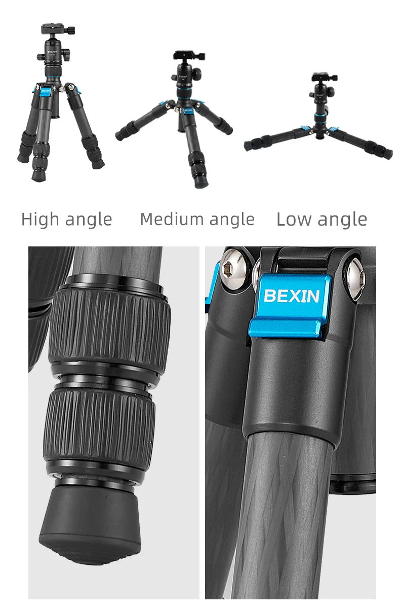 Mini Carbon Fiber Tripod Compa - Camera Tripod Carbon ulasan dan harga
