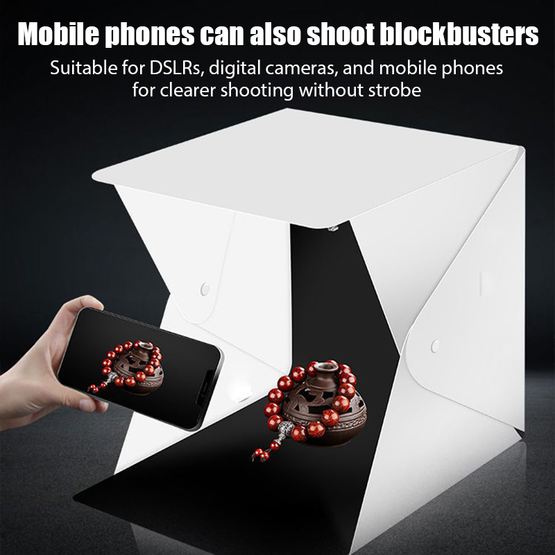 Folding Lightbox Portable Phot - Photography Treatment ulasan dan harga