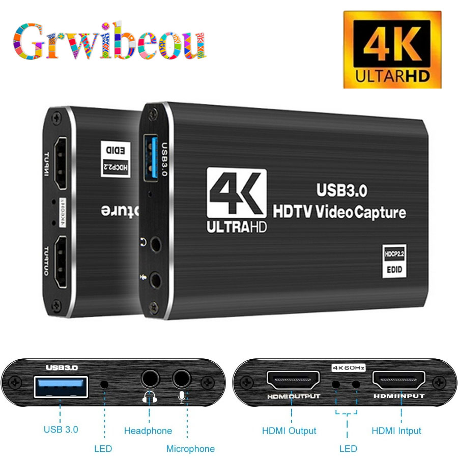 4K USB 3.0 Video Capture Card  - Photography With Mobile ulasan dan harga