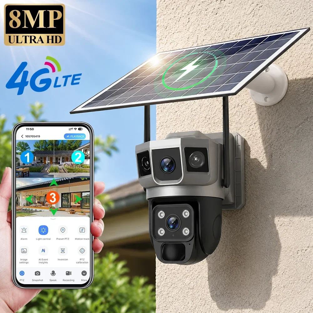V380 4K 3 Screens 4G Camera So - Photography Grid ulasan dan harga