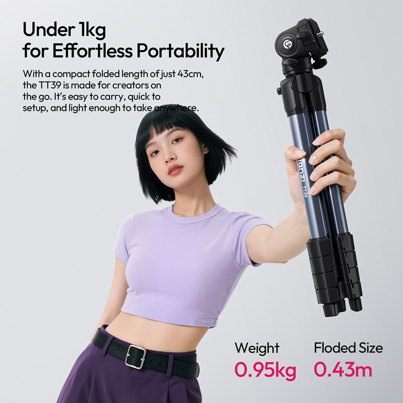 Ulanzi TT39 1.55M Video Camera - Camera Tripod Carbon ulasan dan harga