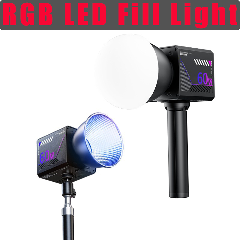 60W RGB Video Light Portable L - Photography Treatment ulasan dan harga