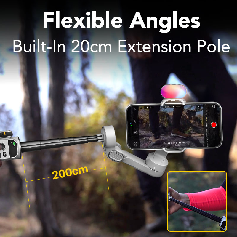 Aochuan Smart X2 Kit White 3 A - Handheld Stabilizer Gimbal ulasan dan harga