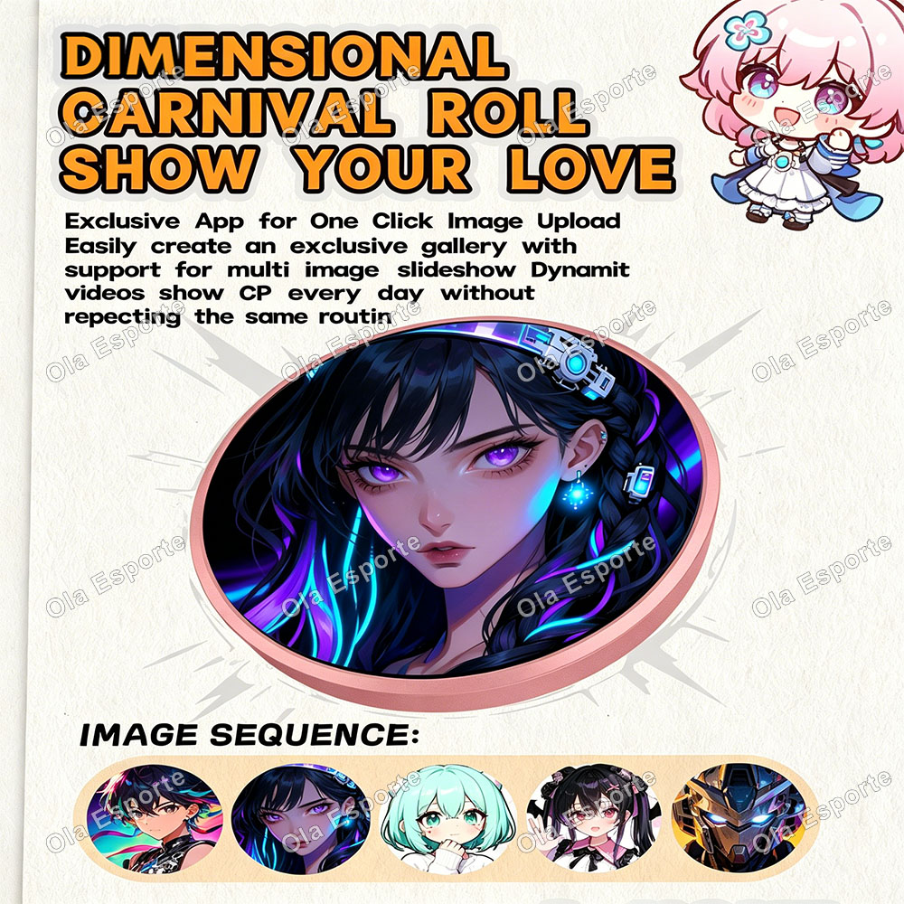 HD Screen Smart Dynamic E-badg - Photography Grid ulasan dan harga