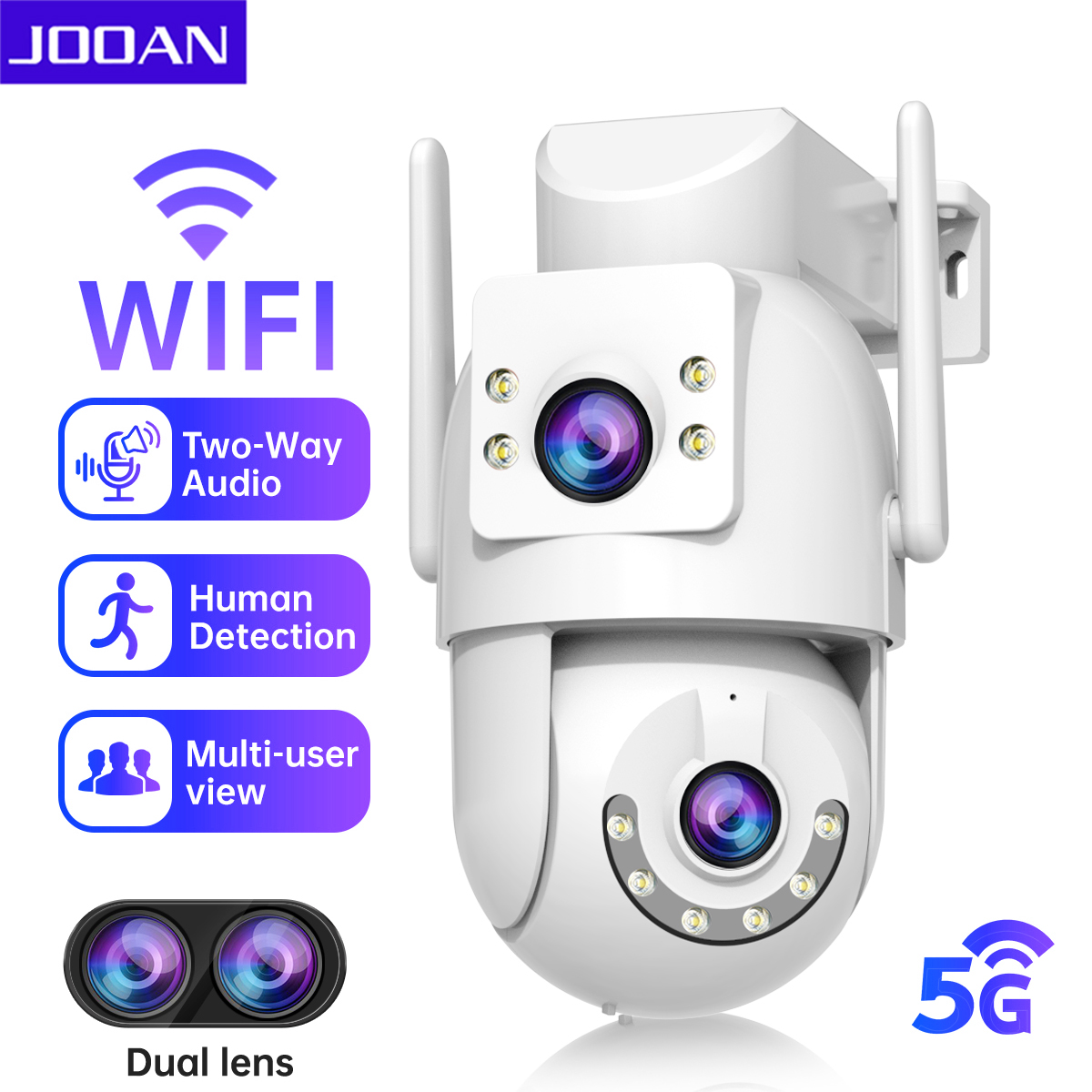 JOOAN 4K HD 5G Wifi PTZ Camera - Photography Grid ulasan dan harga