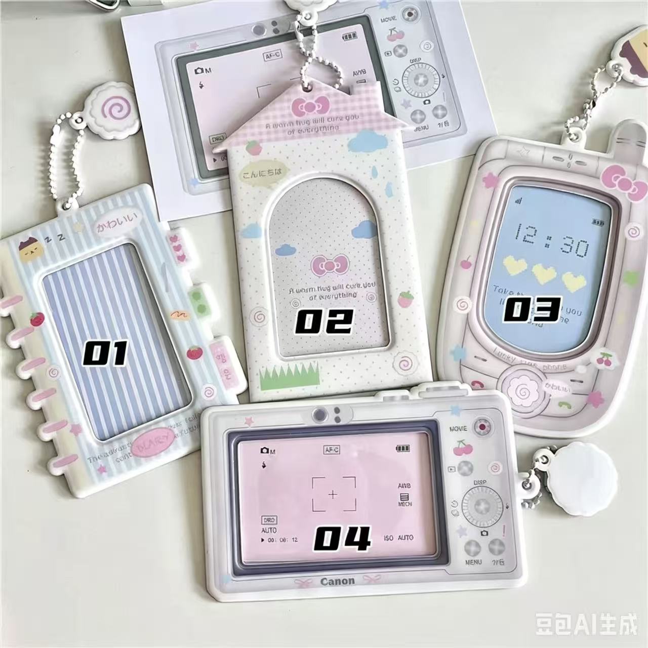 1PC Cartoon Kpop Photocard Hol - Photography With Mobile ulasan dan harga