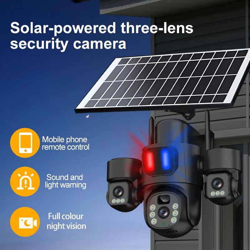 WIFI Solar PTZ Camera Outdoor  - Photography Grid ulasan dan harga