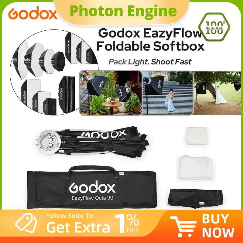 Godox EazyFlow series Foldable - Photography Treatment ulasan dan harga