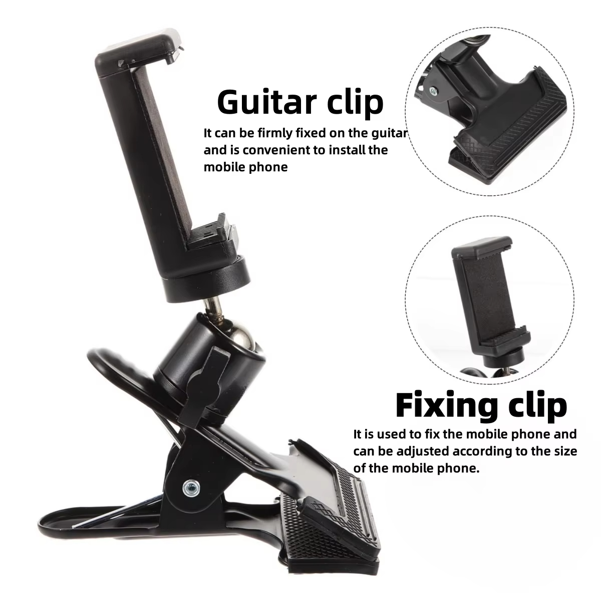 Miwayer Guitar Head Clip Mobil - Photography With Mobile ulasan dan harga
