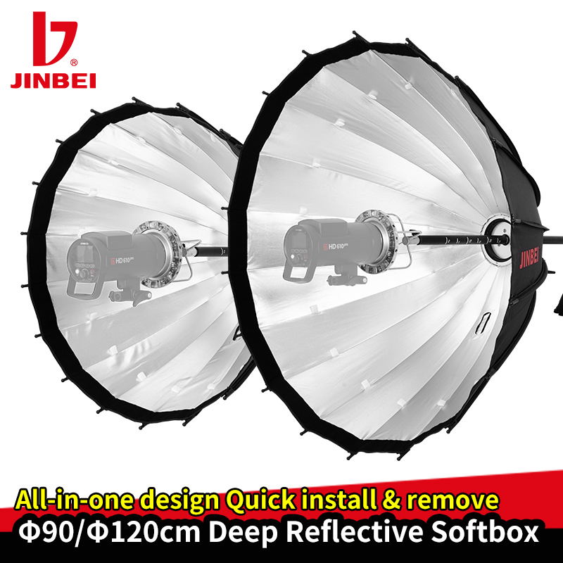 JINBEI 90cm Deep Reflective Pa - Photography Grid ulasan dan harga