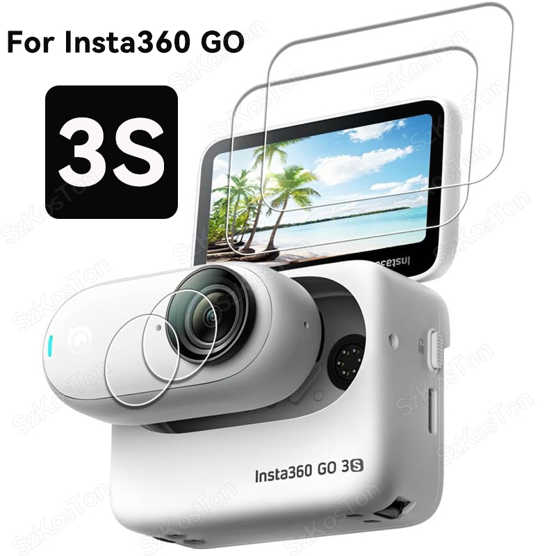 Tempered Glass LCD Display Scr - Insta360 Camera Go 3 ulasan dan harga