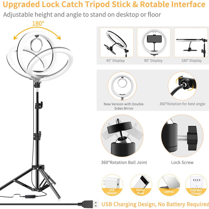 16cm 26cm 33cm LED Ring Lights - Photography Bulb ulasan dan harga